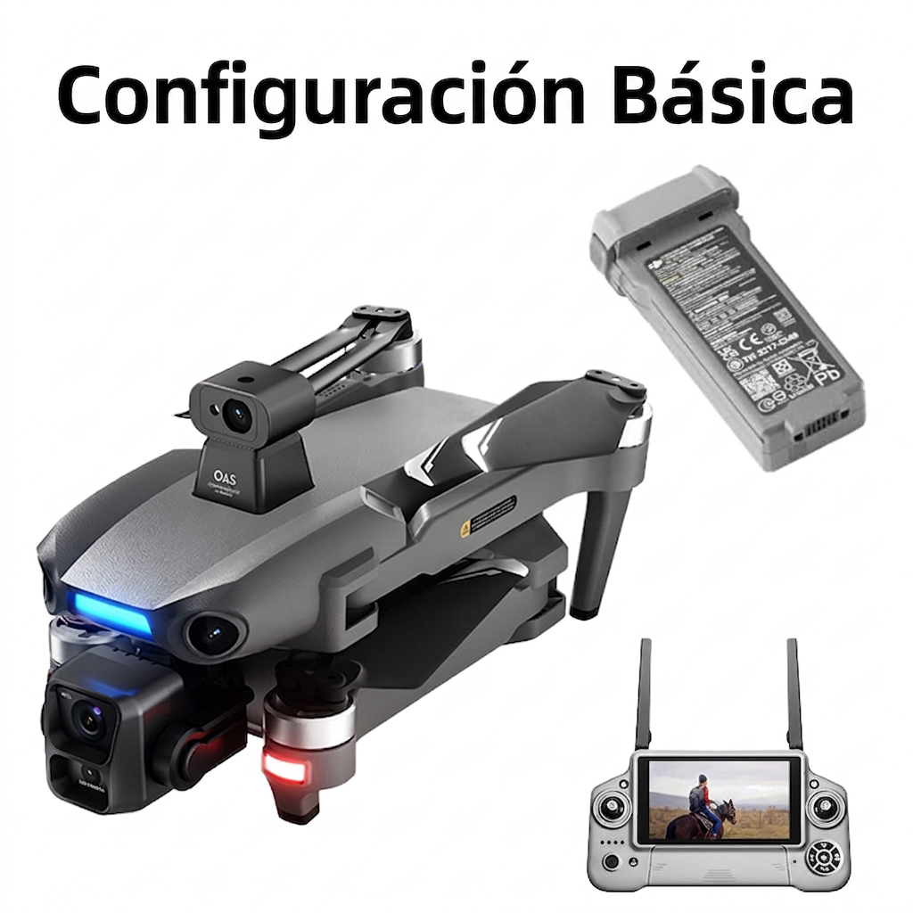 Dron térmico profesional con cámara 4K, infrarrojos y GPS, para caza, seguridad e industria