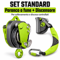 Ascensore elettrico a fune con discensore – Set Power-Ascender per lavori in quota