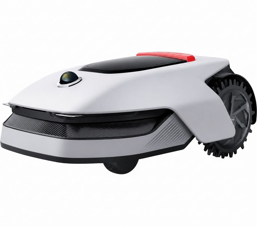 Inteligentny bezprzewodowy robot koszący z nawigacją AI i automatycznym ładowaniem