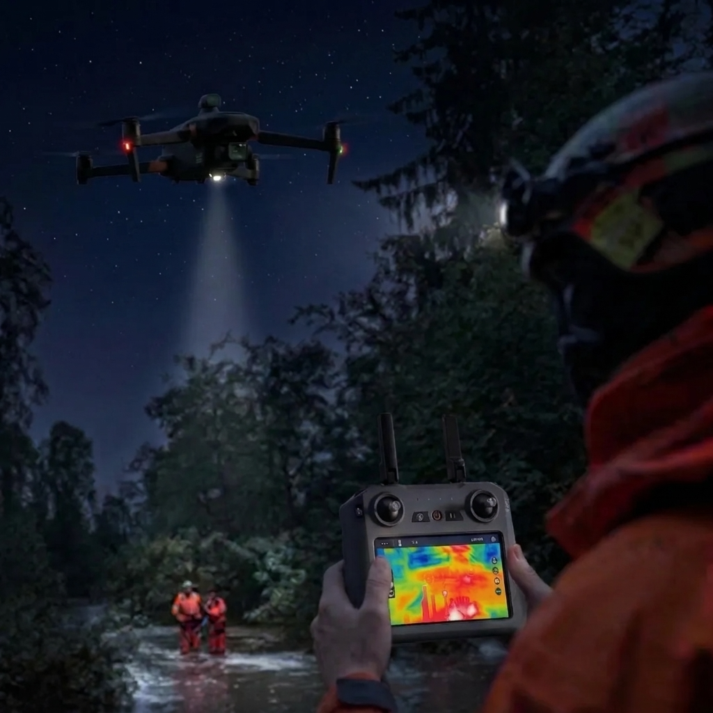 Dron termowizyjny