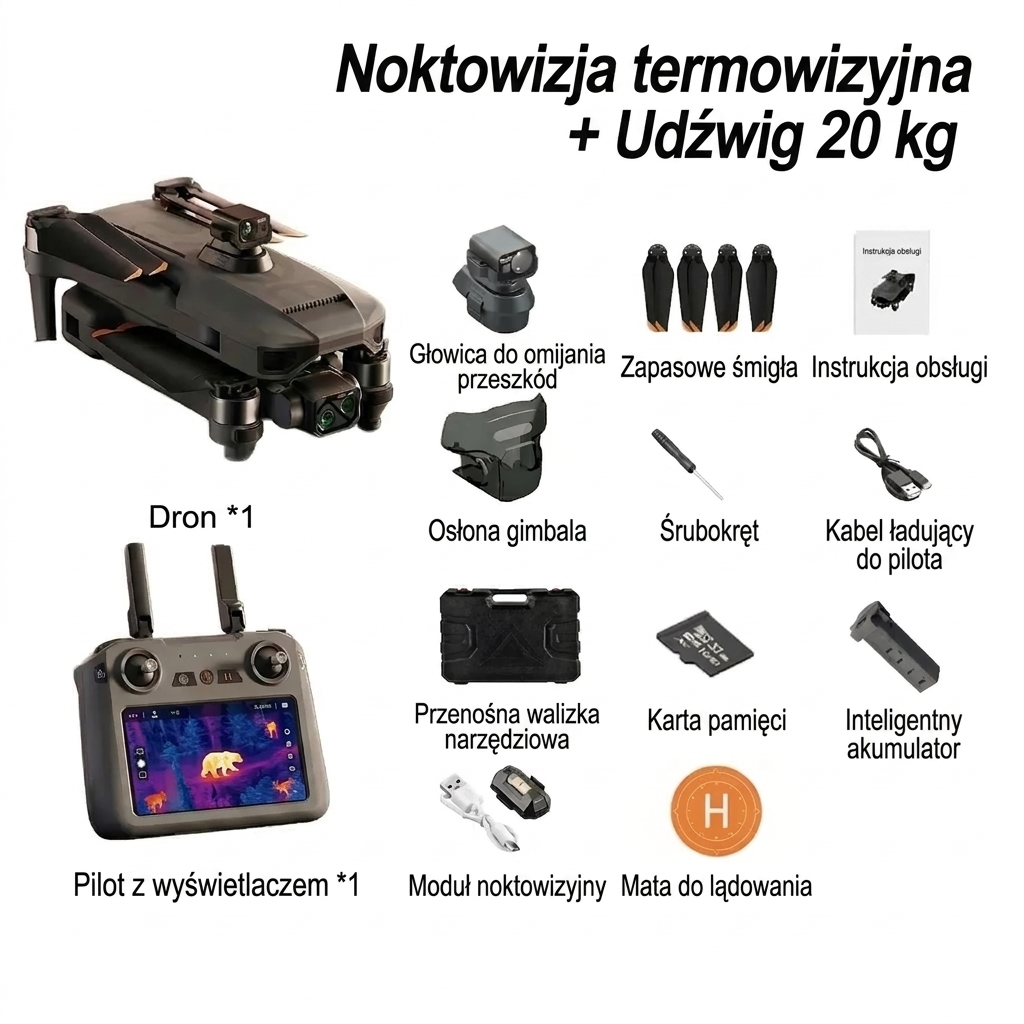 Dron termowizyjny