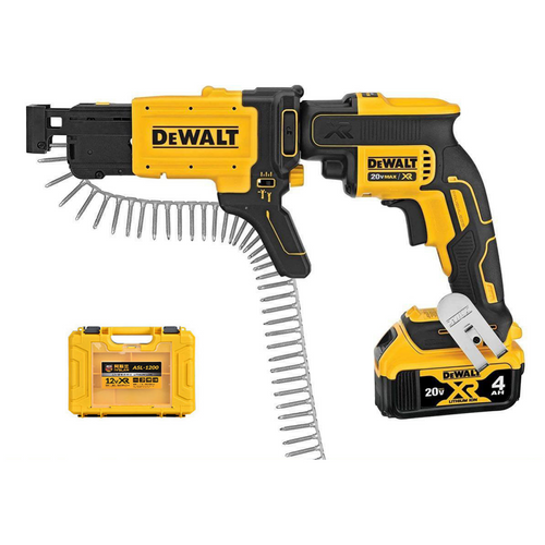 Chiodatrice a batteria DEWALT (ioni di litio), chiodatrice elettrica per finiture interne, lavori di carpenteria e fai-da-te, include batteria da 20 V e caricabatterie