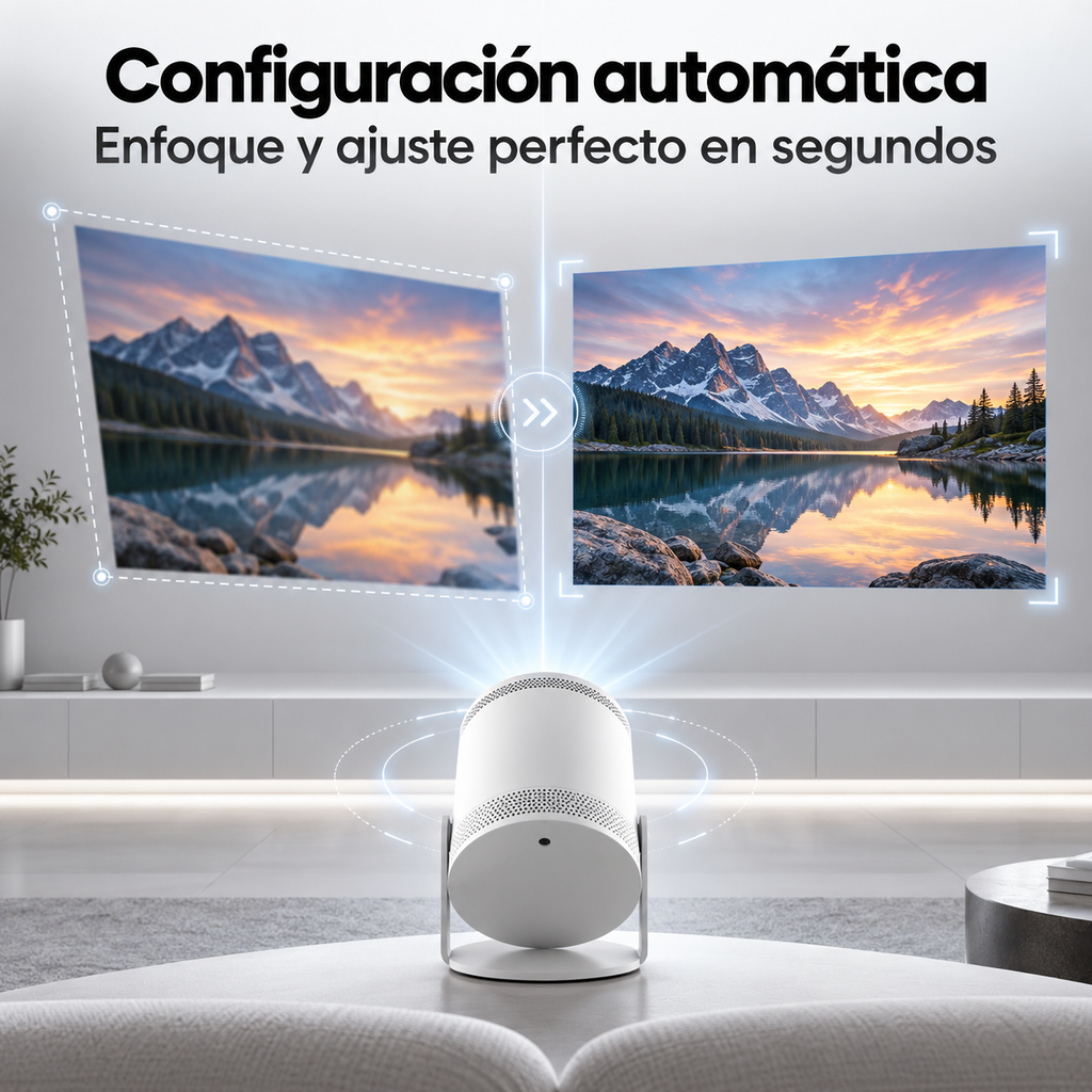 Samsung The Freestyle 2nd Gen Proyector Inteligente Portátil – Tu Cine Privado en Cualquier Lugar