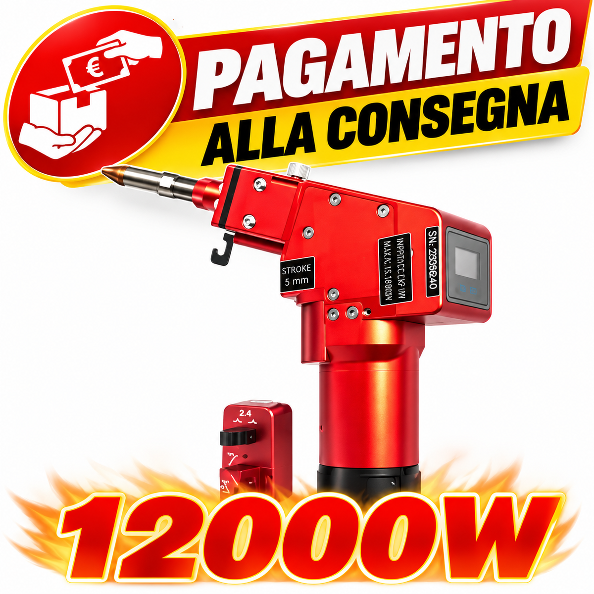 Pistola di saldatura laser portatile Milwaukee