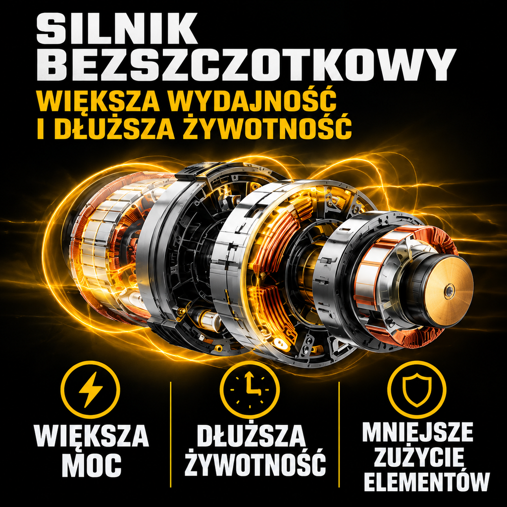 DeWalt DCF922 18V XR – Bezszczotkowy Klucz Udarowy 1/2", 610 Nm, Kompaktowy i Wydajny