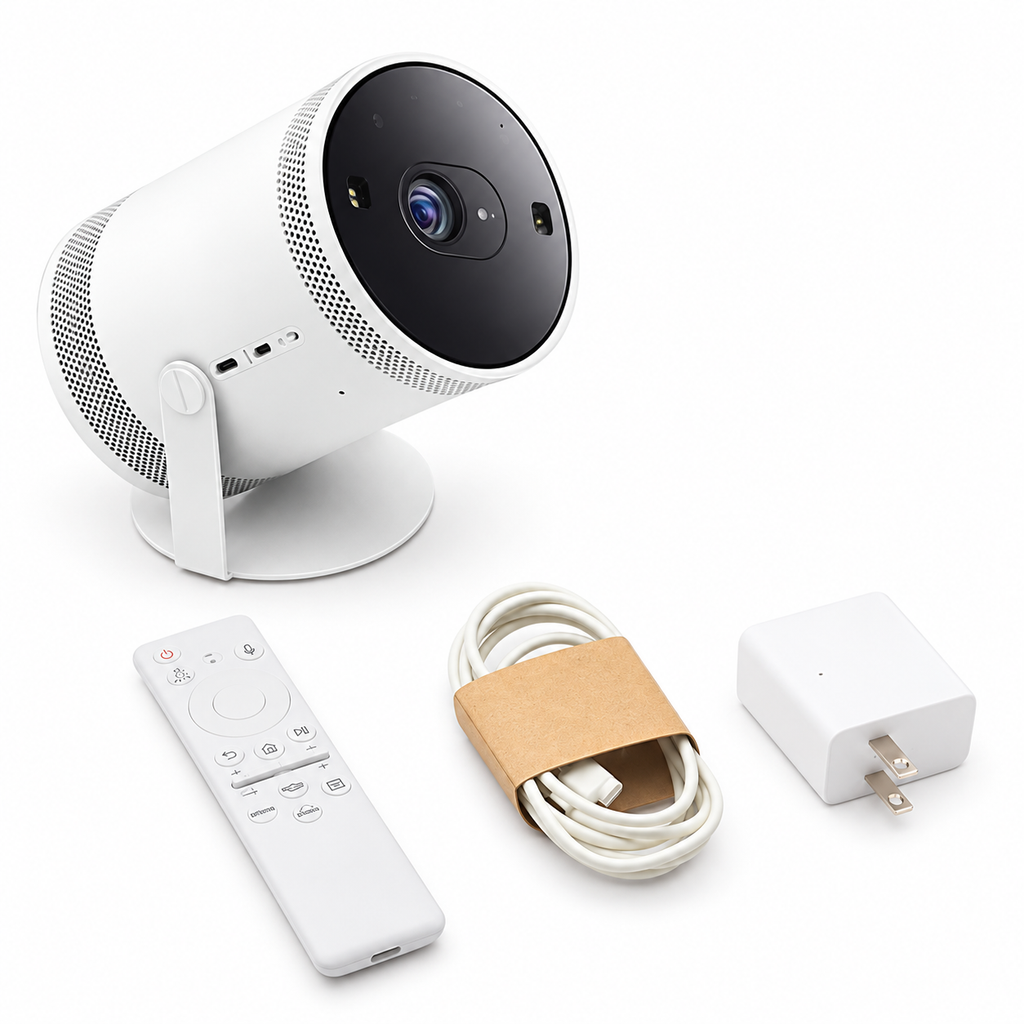 Samsung The Freestyle 2nd Gen Proyector Inteligente Portátil – Tu Cine Privado en Cualquier Lugar