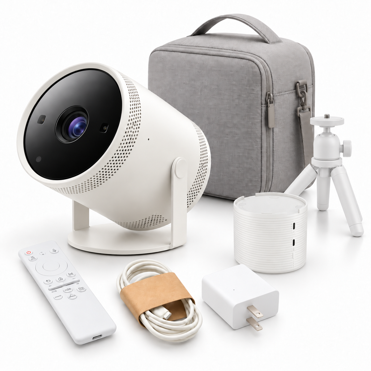 Samsung The Freestyle 2nd Gen Proyector Inteligente Portátil – Tu Cine Privado en Cualquier Lugar