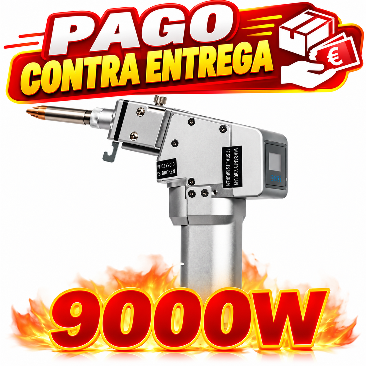 Pistola de soldadura láser portátil Milwaukee