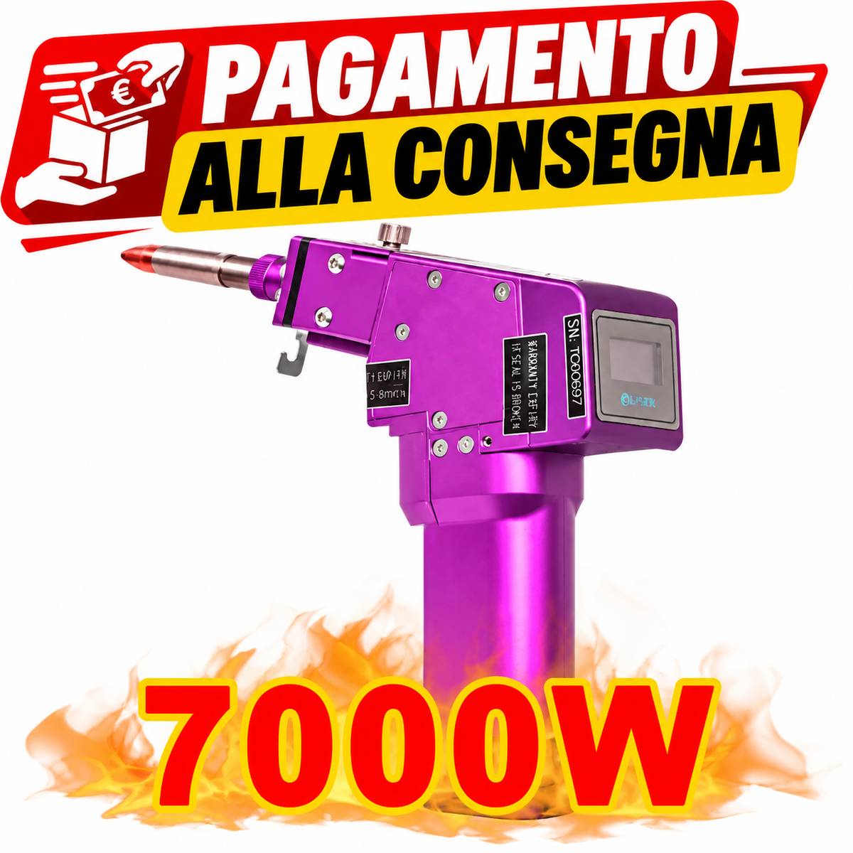 Pistola di saldatura laser portatile Milwaukee