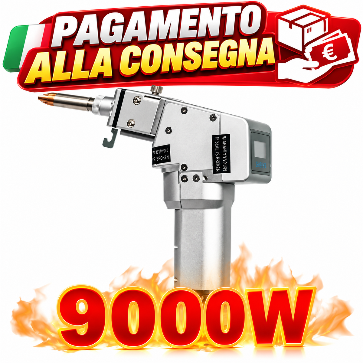 Pistola di saldatura laser portatile Milwaukee