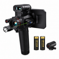 Visore notturno termico AI, fusione a doppia immagine, telemetro laser, video HD, IP67, binocolo da esterno